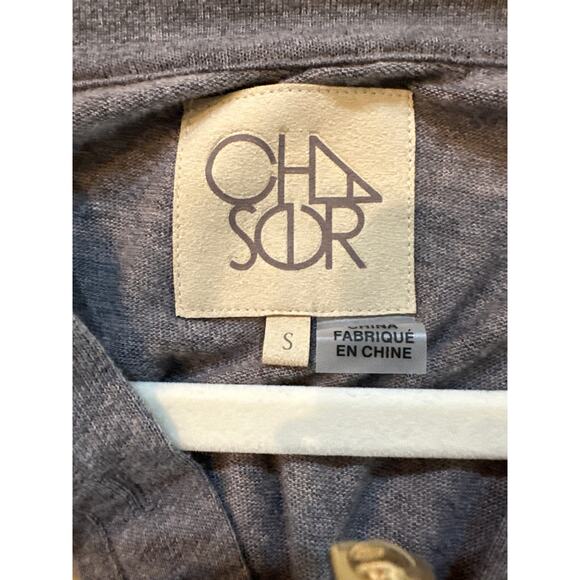 Chaser Women's Gray Ruched bottom midi Dress Long Sleeve Size S - Picture 9 of 10